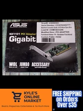 ASUS NX1101 Gigabit PCI Adapter - NEW Open Box