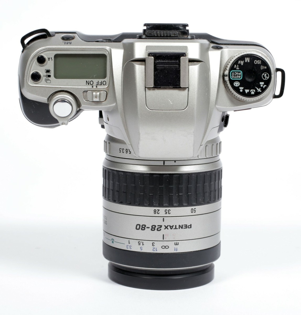 Pentax ZX-7 QD 35mm SLR Film Camera with 28-80mm AF zoom