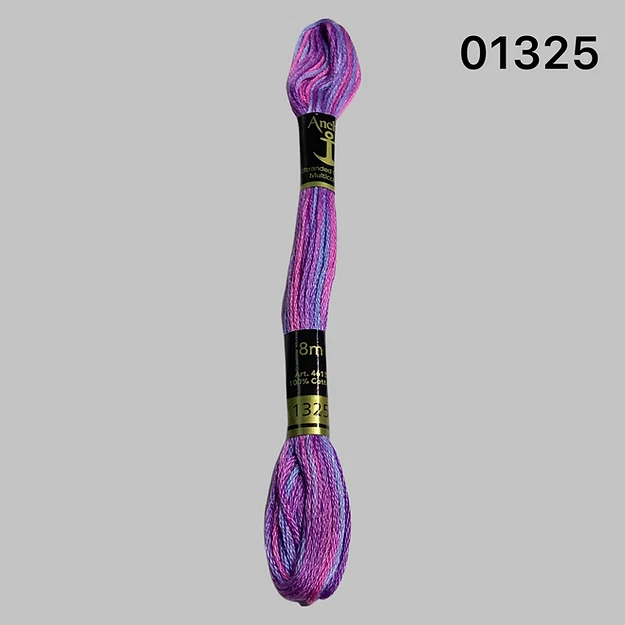 Anchor Stranded Cotton Thread Hand Embroidery Stitch Thread Set of 25 Shade 1325 - Image 2 of 3