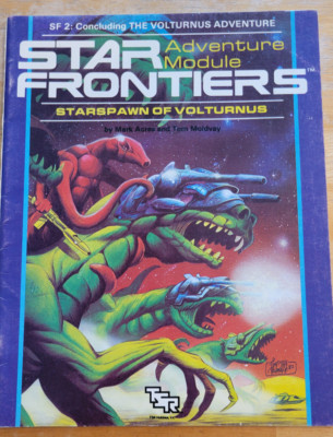 SF2 Starspawn of Volturnus 1982 Star Frontiers TSR Module Sci-Fi 7802