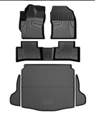 Automotive Floor Mats Cargo Liners Trunk Set Compatible With 2022 2023 2024...