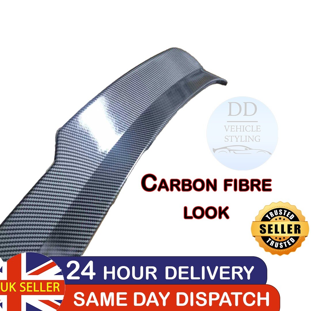 Ford Focus MK3 ST Rear Spoiler Wing Extension - Gloss Black, 2012-2018, Performance Part
