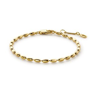 Authentic Ana Luisa 14K Gold Plated Chain Bracelet - Dainty Gold Bracelet - Jill Interl...