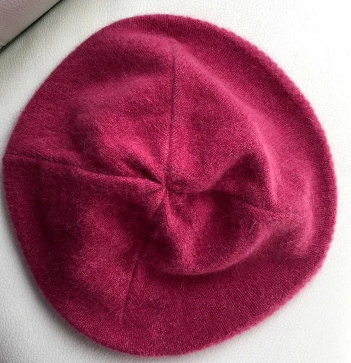 Chapeau Cloche Vintage Fourrure Angora - Made In France - Taille Unique
