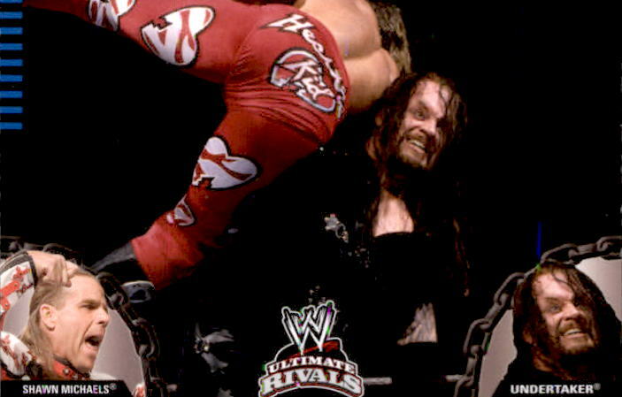 Shawn Michaels Vs. Undertaker 2008 Topps WWE Ultimate Rivals Card #40 | eBay