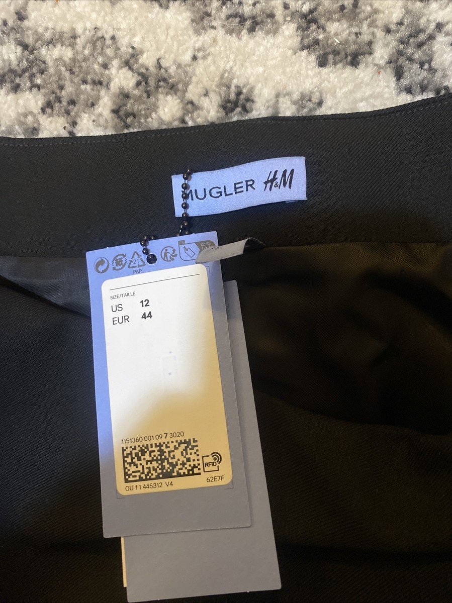 Mugler hm ミニスカート H&M x MUGLER ミニスカート - メルカリ