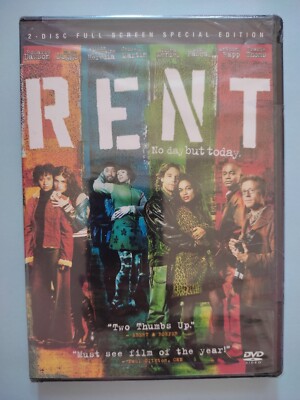 Rent (DVD - 2006, 2-Disc Set, Special Edition, Full Screen) BRAND NEW, SEALED!