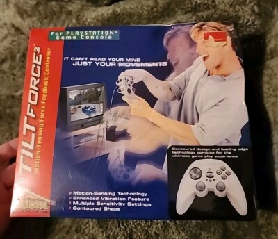 Tilt Force 2 Controller for PlayStation 1 PS1  Motion Sensing HARD TO FIND (Y3)