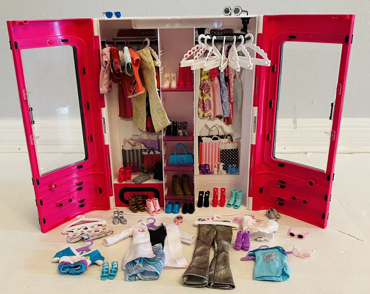 Barbie clothes storage deals
