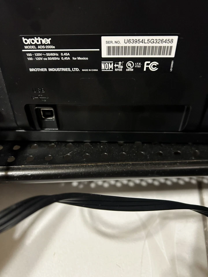 Brother ADS-2000E Desktop Scanner WORKING BRAND NEW NEVER BEEN USED - Image 4 of 4