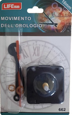 MECCANISMO PER OROLOGIO DA PARETE 16mm MOVIMENTO OROLOGIO regolazione al quarzo