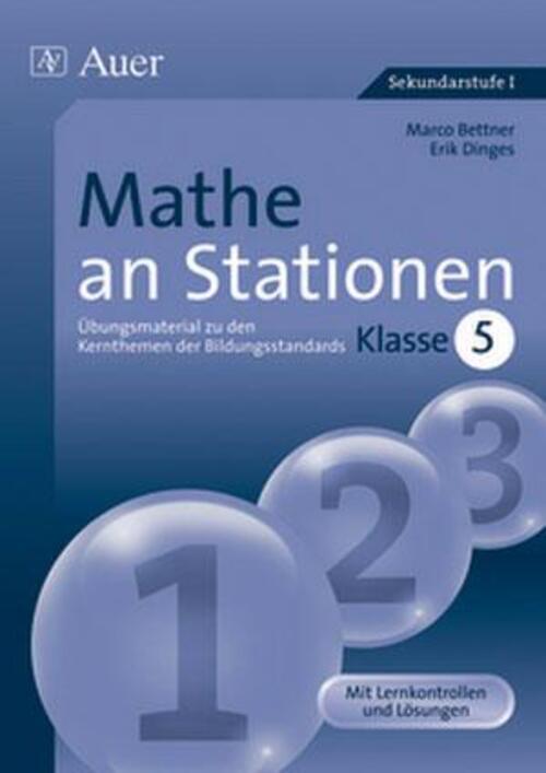 Thumbnail - Mathe An Stationen. Klasse 5 | Marco Bettner (u. A.) | Broschüre | 96