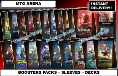 MTG ARENA CODE CARD MAGIC PACK DUSKMOURN BLOOMBURROW OUTLAWS MANOR PRERELEASE