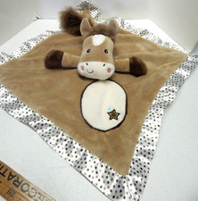 Baby Douglas Pony Horse Lovey Stuffed Animal Plush Security Blanket Satin 2018