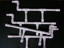 Set of 4 Marshmallow PVC Shooters Large size Shoots Mini Mallows and Foam Darts