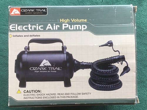Intex Ozark Trail High Volume Electric Air Pump 58627 68627 66627 Works Good!