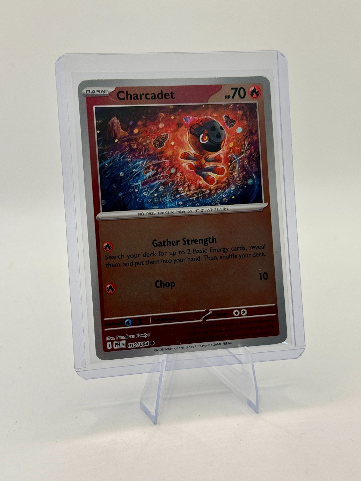 Charcadet #19 Pokemon Phantasmal Flames