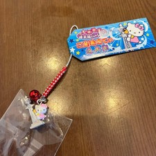 Very Rare Local Kitty Osaka Tsutenkaku Hello Kitty Strap New Unused