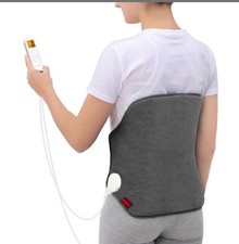 Comfytemp XL Electric Heating Pad with Adjustable Waist Strap for Back Pain Reli