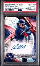 2024 Bowman's Best - Best of 2024 Autographs Jace Bohrofen #B24-JBO Refractor...