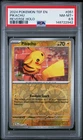 PSA 8.5 -  PIKACHU REVERSE HOLO 051/162 2024 POKEMON TEF EN-TEMPORAL FORCES 051