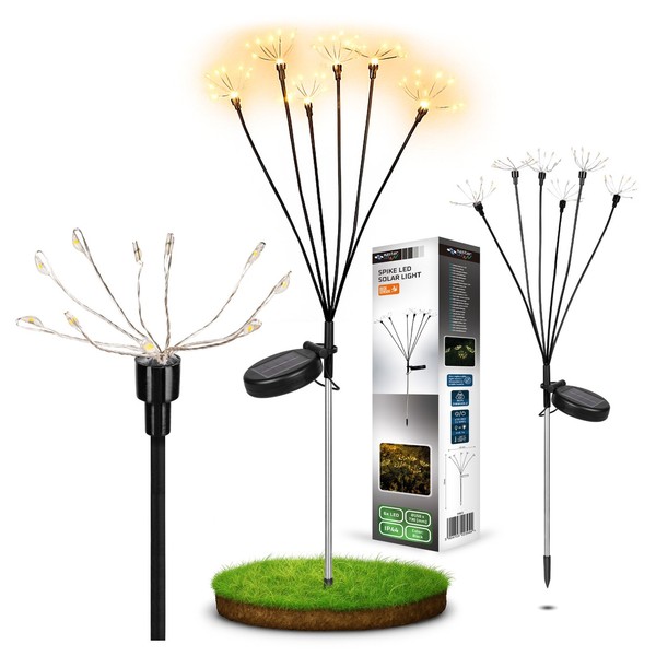 Led AußEnleuchte Solar Gartenleuchte Pusteblume Wegeleuchte 73Cm Masterled-image