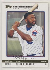 2009 Topps Ticket To Stardom Gold 47/50 Milton Bradley #63 0t2