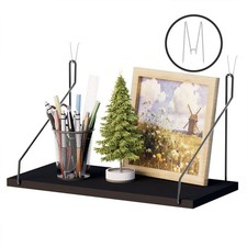 Cubicle Shelf with Hooks 11.8" Office Cubicle Accessories for Work, Floa