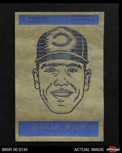 Max Alvis 1965 Topps Transfers card
