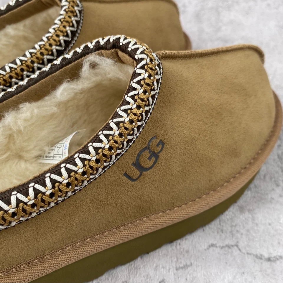 Тапочки женские UGG Tasman II каштановые UGG выбор размера - Изображение 3 из 4