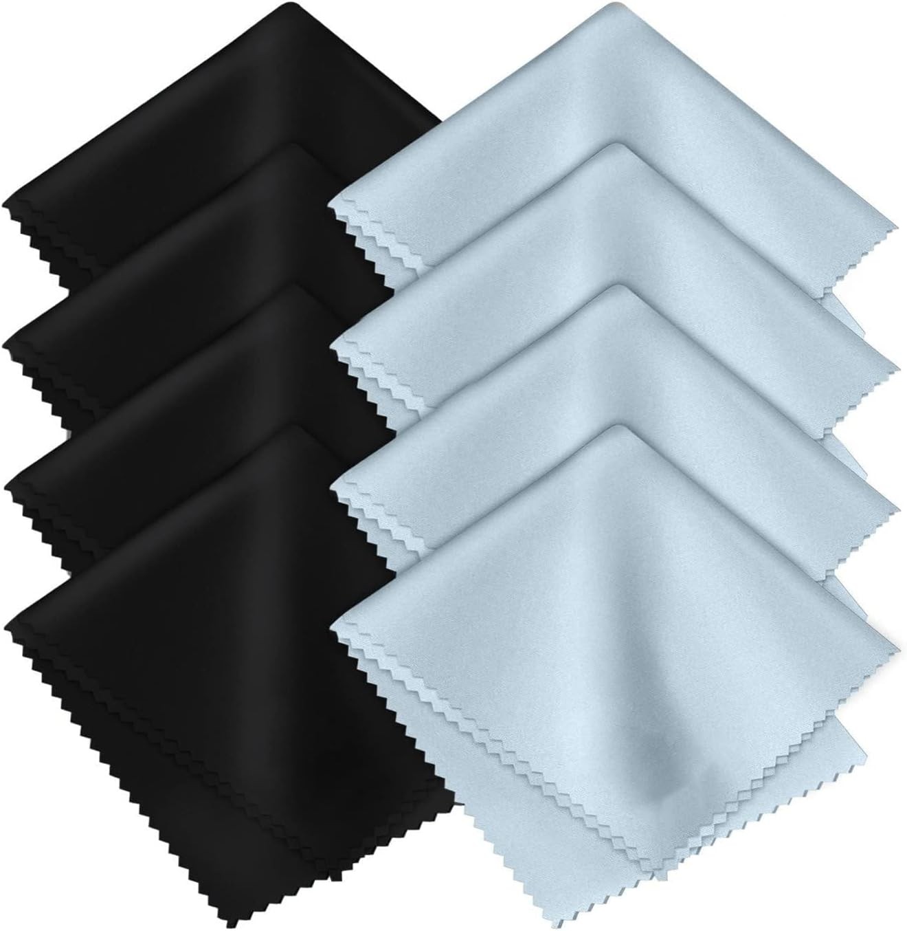 8-Pa Premium Microfiber Cleaning Cloths -Ultra-Soft, Streak-Free,
