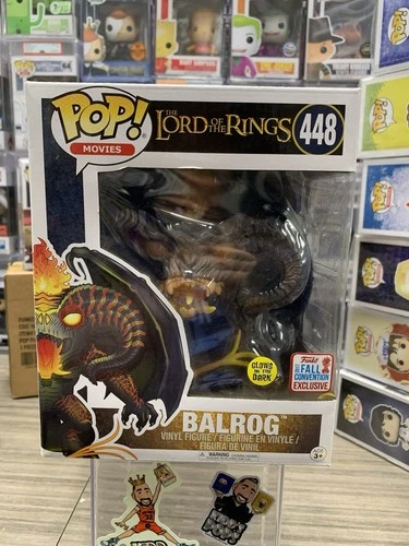 LOTR - Lord Of The Rings - Balrog 448 ( Fall Convention ) GITD (2017) Funko Pop