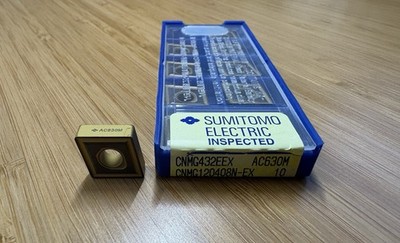 Sumitomo CNMG 432EEX AC630M Indexable Carbide Turning Inserts (10PCS)