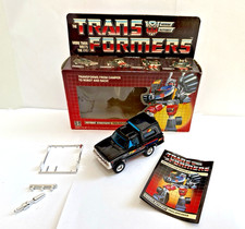 Vintage Pre Rub 1984 Trailbreaker With Box & More G1 Transformers