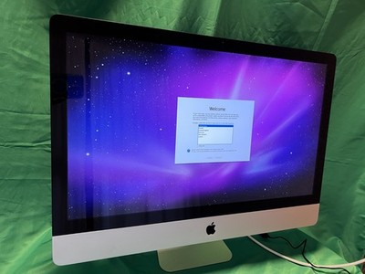 Apple IMAC 27-inch Late-2009 configuration - MAC OS 10