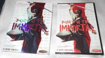 Blade Of The Immortal (2017) 2-Disc New DVD w/Slipcover 100th Film Takashi Miike