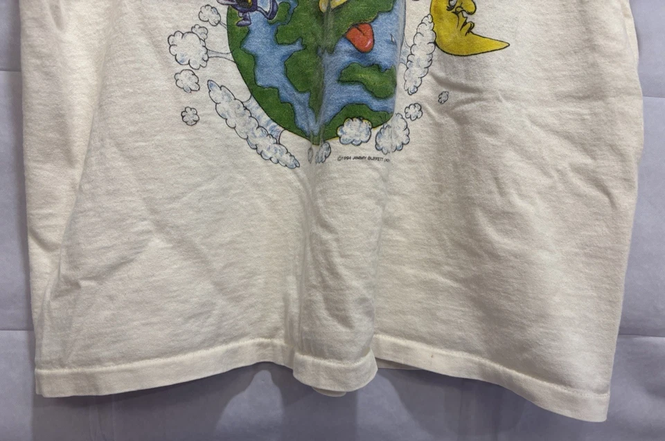 Camisa De Colección Jimmy Buffet 1994 Fruitcakes On Tour Banda de Música Etiqueta GIGANTE XL Para Hombre Foto 4 de 4