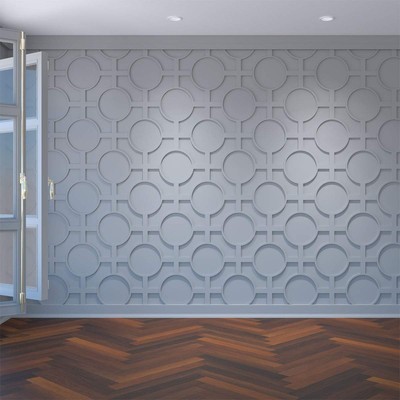 27 3/4''W x 15 3/8''H x 3/8''T Medium Chesterfield Decorative Fretwork Wall Pane...