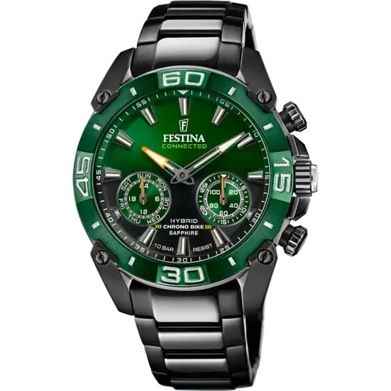 Montre de vélo Festina Connected chronographe connecté autonomie longue durée