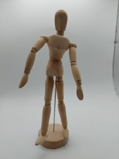 Daler Rowney 8" Artist’s Mannequin – Fully Articulated Wood Figure on Stand NEW