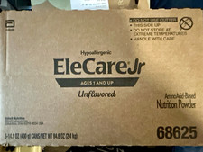 EleCare Jr Unflavored Hypoallergenic Amino Acid Powder Formula 1 6 Cans 68625