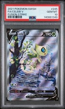 Celebi V 245/264 Full Art Sword & Shield Fusion Strike #245 GEM MINT PSA 10