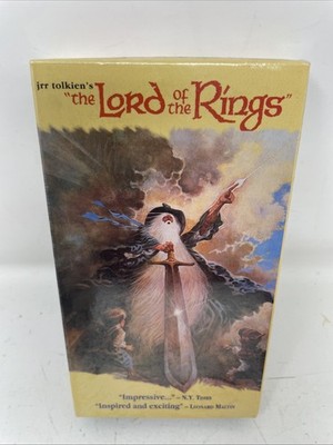The Lord of the Rings Animated (VHS, 1993) NEW SEALED NOS Super Clean
