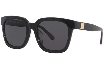 MCM MCM610SA 001 Sunglasses Women's Black/Grey Lenses Rectangle Shape 56mm