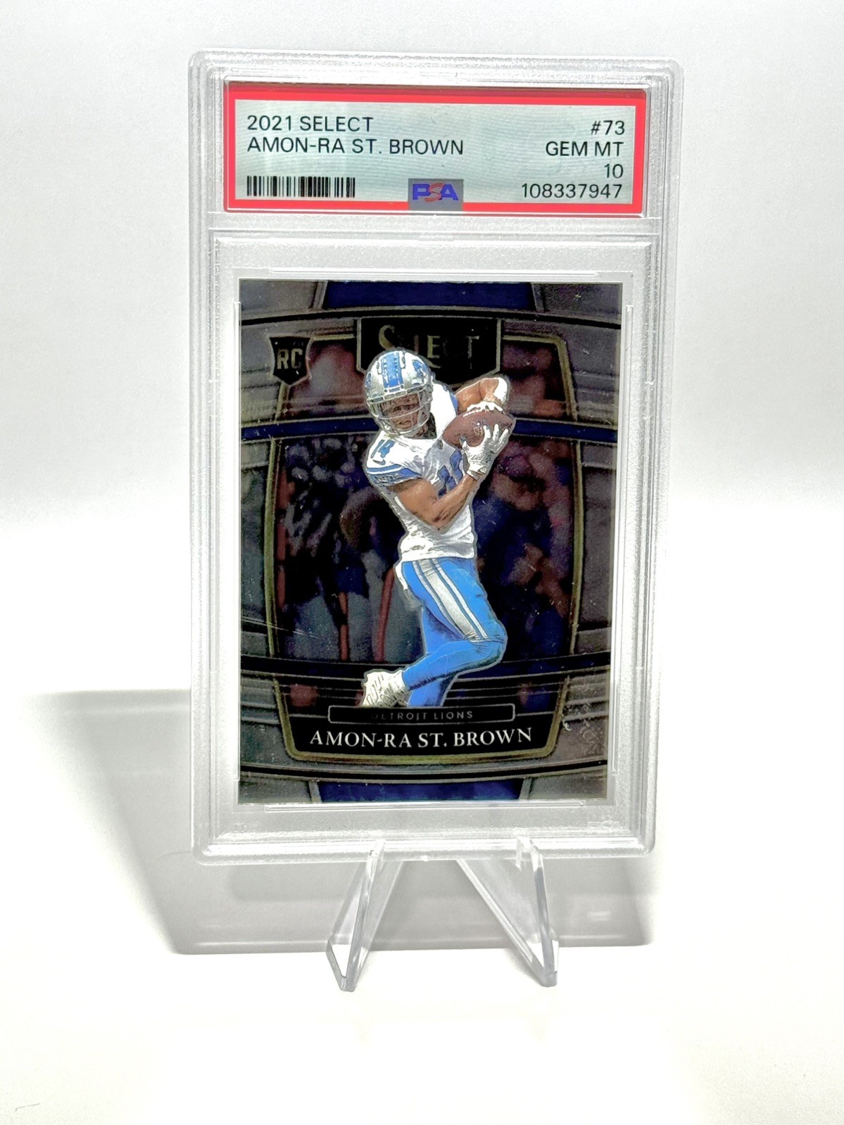 Amon-Ra St. Brown Panini Select #73 Base