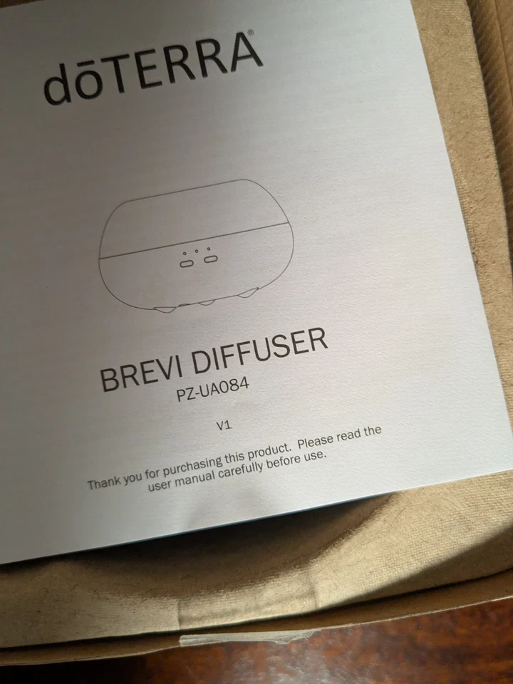 Difusor ultrasónico de aceites esenciales de nuez aroma Doterra Brevi nuevo en caja Foto 4 de 4
