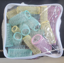 VTG Lot of Hair Rollers Metal Spring Mesh No Pins Included Hair Styling Curls