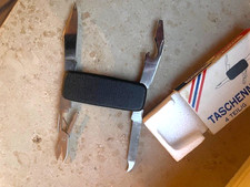 Vintage Taschenmesser 4-tlg. Luxusausführung Camping-Multitool Messer Edelstahl