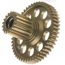 17T/50T Aluminum Counter Gear for Tamiya CW-01 Lunch Box/Grasshopper/Hornet