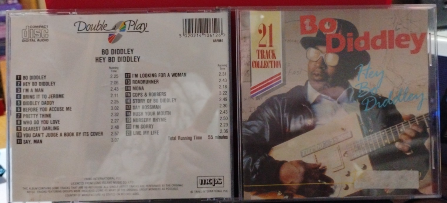 BO DIDDLEY - HEY BO DIDDLEY CD - FREEPOST